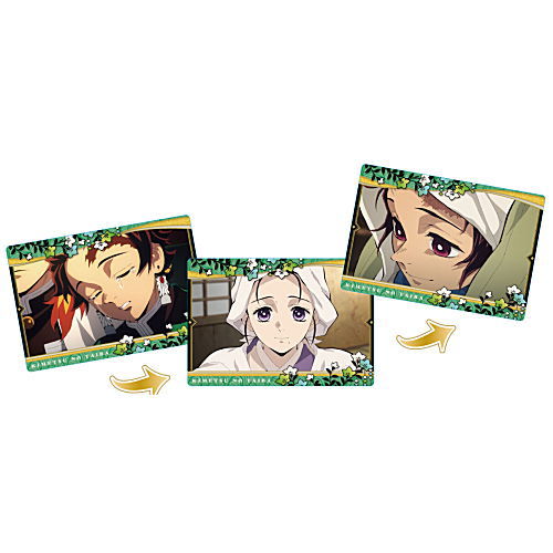 Kimetsu no Yaiba Famous Scenes Review Card Chocolate Snacks Part.4 [1.Mugen Train Deep Sleep]