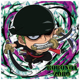 Niforamtion ONE PIECE Pirate Sticker Wafer LOG.2 [3.Roronoa Zoro(Grand Rare)]