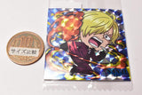 Niforamtion ONE PIECE Pirate Sticker Wafer LOG.2 [5.Sanji(Grand Rare)]