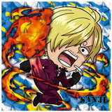 Niforamtion ONE PIECE Pirate Sticker Wafer LOG.2 [5.Sanji(Grand Rare)]