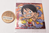 Niforamtion ONE PIECE Pirate Sticker Wafer LOG.2 [7.Monkey D. Luffy(Super Rare)]