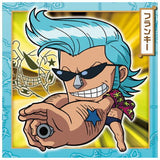 Niforamtion ONE PIECE Pirate Sticker Wafer LOG.2 [23.Franky(Normal)]