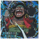 Niforamtion ONE PIECE Pirate Sticker Wafer LOG.2 [30.Secret 2: Marshall D. Teach]