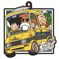 DRAGON BALL Rubber mascot ART Gummy [3.Son Gokou & Krillin & Master Roshi]