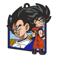 DRAGON BALL Rubber mascot ART Gummy [4.Son Gokou & Vegeta]