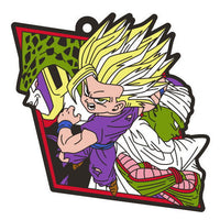 DRAGON BALL Rubber mascot ART Gummy [7.Son Gohan & Piccolo & Cell]