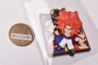 DRAGON BALL Rubber mascot ART Gummy [10.Gogeta & Son Gokou & Vegeta]