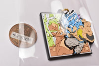 DRAGON BALL Rubber mascot ART Gummy [12.Gogeta & Broly]