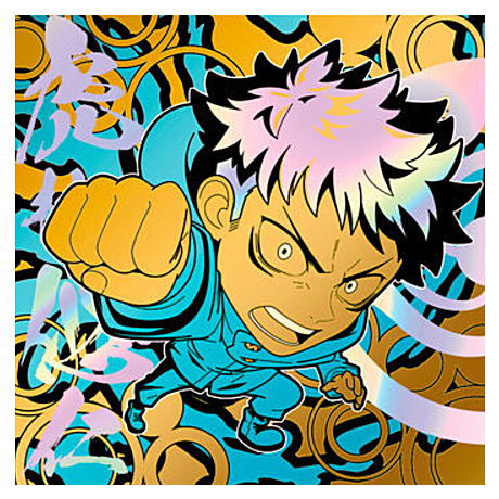 Niforamtion Jujutsu Kaisen Deformed Sticker Wafer vol.3 [27.Yuji Itadori (special grade rare,kiwami)]