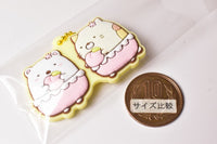 Sumikkogurashi Pukkuri Rubber Mascot Gummy Part.2 [14.Shirokuma & Neko]