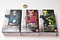 SHODO DOUBLE CROSS Kamen Rider [Assorted 3 type set (2.Kamen Rider BLACK RX/3.Kamen Rider Kuuga Mighty Form/5.Kamen Rider Zero-One Rising Hopper)]