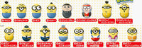 Coo'nuts Minions The Rise of Gru [All 16 type set(Full Complete)]