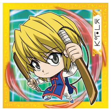 Niforamtion Hunter x Hunter Sticker x Wafer vol.1 [3.Kurapika (normal)]