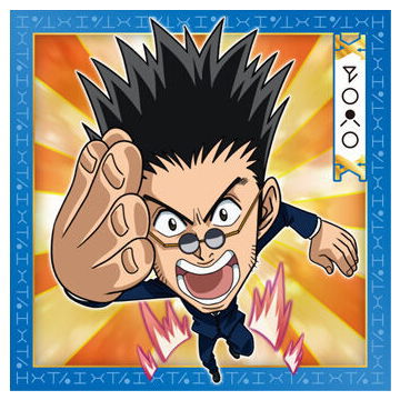 Niforamtion Hunter x Hunter Sticker x Wafer vol.1 [4.Leorio (normal)]