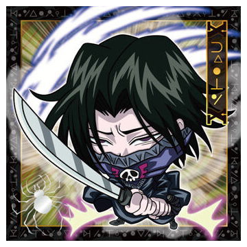 Niforamtion Hunter x Hunter Sticker x Wafer vol.1 [14.Feitan (rare)]