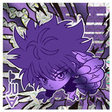 Niforamtion Hunter x Hunter Sticker x Wafer vol.1 [32.Killua (double hunter rare) (Holo & Foil Stamping & Embossing)]