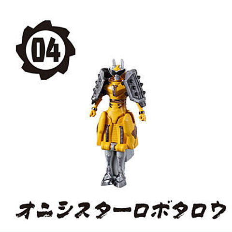 Avataro Sentai Donbrothers Mini Pla Avataro Gattai Series 01 Dononitaijin [4.Oni Sister Robotaro]