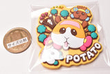 PUIPUI Molcar Pukkuri Rubber mascot Gummy [1.Potato]