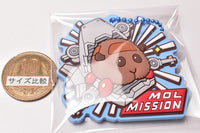 PUIPUI Molcar Pukkuri Rubber mascot Gummy [10.Mol mission]