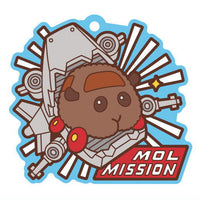 PUIPUI Molcar Pukkuri Rubber mascot Gummy [10.Mol mission]