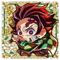 Niforamtion Kimetsu no Yaiba Deformed Sticker Wafer Part.7 [3.Tanjirou Kamado (Juso rare)]