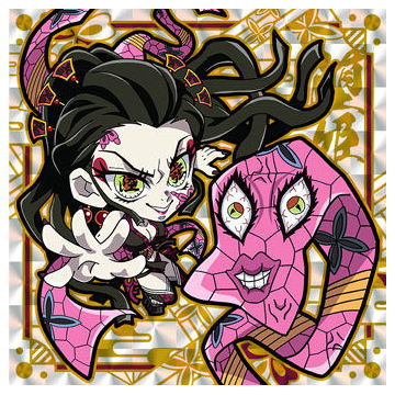 Niforamtion Kimetsu no Yaiba Deformed Sticker Wafer Part.7 [6.Daki (Juso rare)]