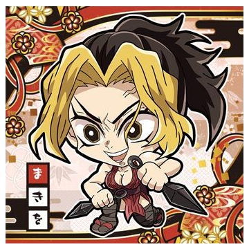 Niforamtion Kimetsu no Yaiba Deformed Sticker Wafer Part.7 [13.Makio (Normal)]