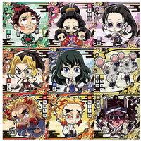 Niforamtion Kimetsu no Yaiba Deformed Sticker Wafer Part.7 [Normal 9 type set (7.8.12.13.14.15.20.21.22)]