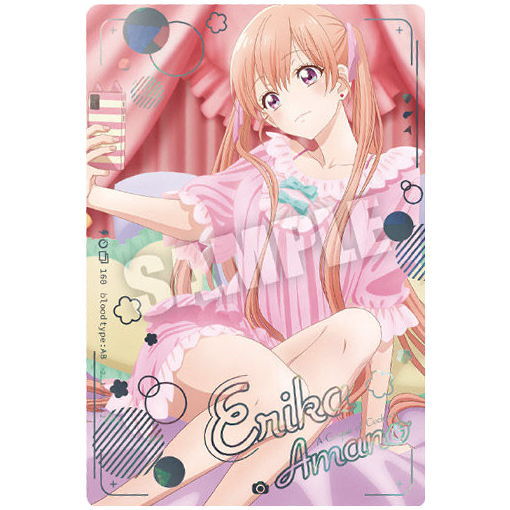 Kakkou no Iinazuke Wafer  [20.Erika Amano (Visual card) (silver hot stamping)]