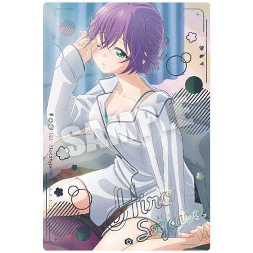 Kakkou no Iinazuke Wafer  [21.Hiro Segawa (Visual card) (silver hot stamping)]