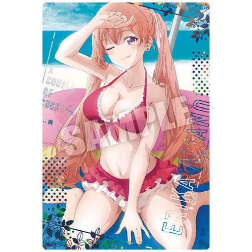 Kakkou no Iinazuke Wafer  [23.Erika Amano (Visual card) (silver hot stamping)]