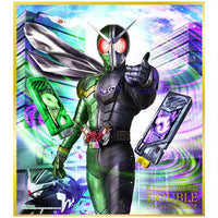 Kamen Rider Shikishi ART Selection Feat. Kamen Rider W [1.Kamen Rider W Cyclone Joker]