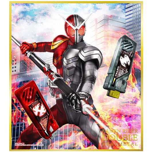 Kamen Rider Shikishi ART Selection Feat. Kamen Rider W [2.Kamen Rider W Heat Metal]