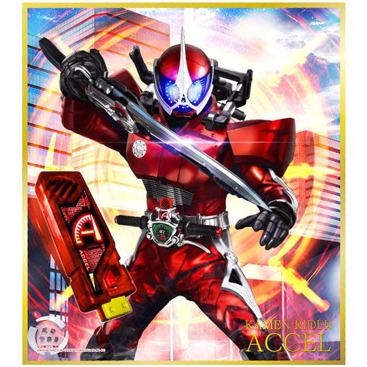 Kamen Rider Shikishi ART Selection Feat. Kamen Rider W [6.Kamen Rider Accel]