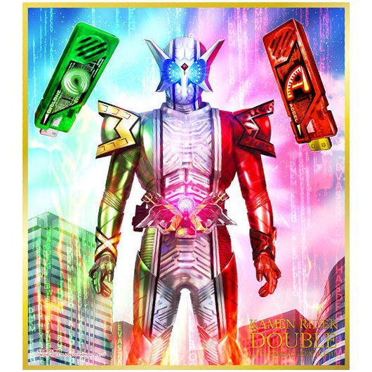 Kamen Rider Shikishi ART Selection Feat. Kamen Rider W [11.Kamen Rider W Cyclone Accel Xtreme]