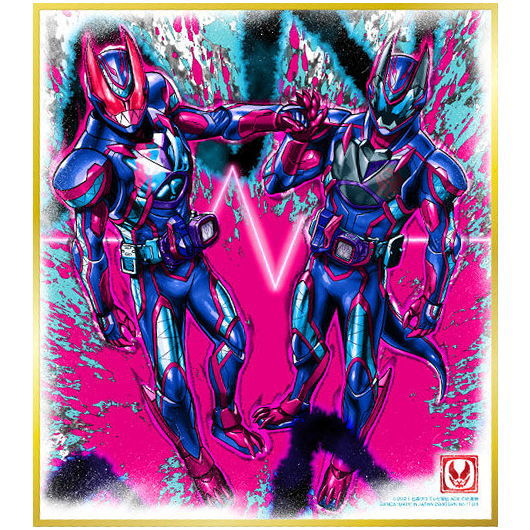 Kamen Rider Shikishi ART Selection Feat. Kamen Rider W [23.Kamen Rider Ultimate Revi & Kamen Rider Ultimate Vice]