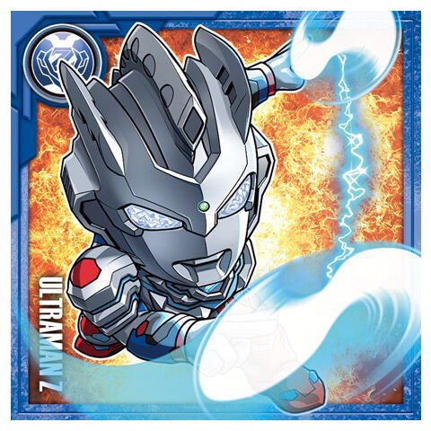 Ultraman seal wafer [6.Ultraman Z Alpha Edge (Normal