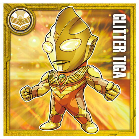 Ultraman seal wafer [19.Ultraman Tiga (rare)]