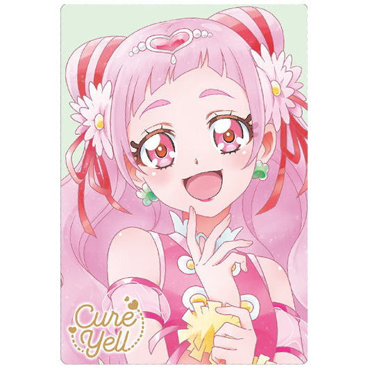 PreCure card wafer 6 [8.Cure Yell (HR)]