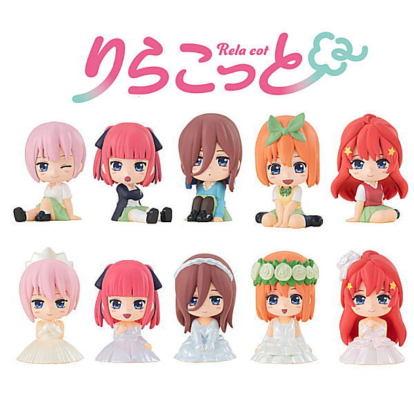 Relacotte Movie The Quintessential Quintuplets [All 10 type set(Full Complete)]