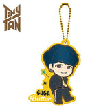 TinyTAN Rubber Mascot Gummy [3.SUGA Butter]