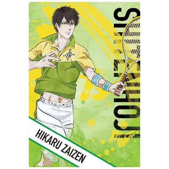 New Prince of Tennis Twin Wafers [23.Hikaru Zaizen (character card)]