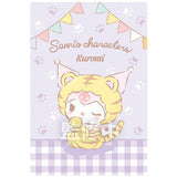 Sanrio Characters Wafer 2 [22.Kuromi (Tora Kigurumi) (Character Card)]