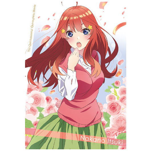Flash Card Anime Classics Game Collection, Os Quíntuplos Quintessential,  Nakano Miku, Itsuki, Personagens de Animação, 5 Unidades por Conjunto -  AliExpress