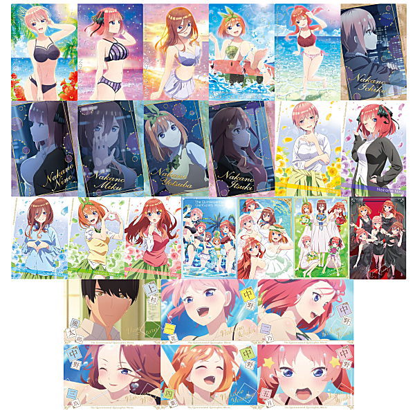 ◇ Film The Quintessential Quintuplets Wafers 3 [2657070] Full Complete  Set, Toy Hobby