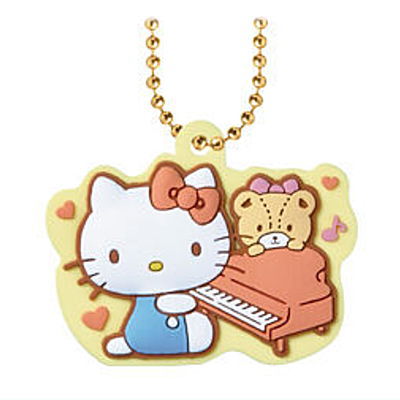 Sanrio Characters Pukkuri Rubber Mascot Gummy [1.Hello Kitty]