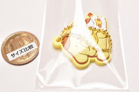 Sanrio Characters Pukkuri Rubber Mascot Gummy [4.Pompompurin x Muffin]