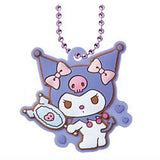 Sanrio Characters Pukkuri Rubber Mascot Gummy [6.Kuromi]