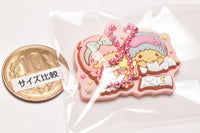 Sanrio Characters Pukkuri Rubber Mascot Gummy [8.Little twin stars]