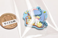 Sanrio Characters Pukkuri Rubber Mascot Gummy [9.Tuxedo thumb]